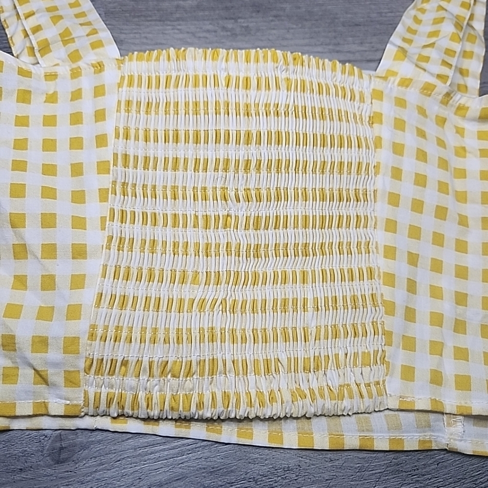 Zara Cropped Polka Dot Sz S - Picture 7 of 8